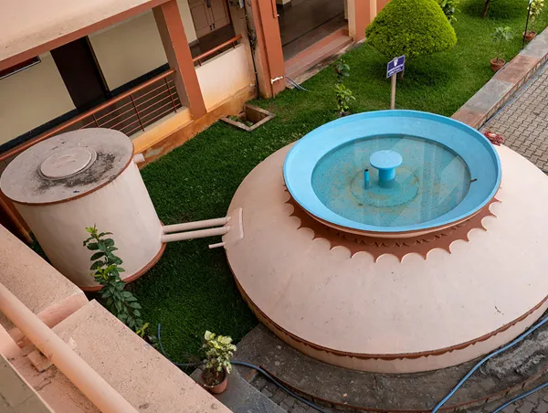 litre rain water harvested annually